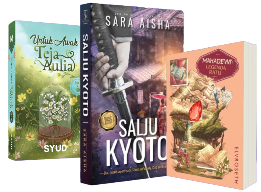 Books on the right